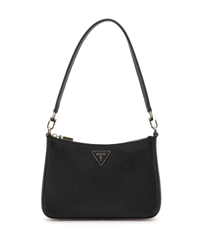 

Черная сумка через плечо из искусственной кожи Guess, черный
