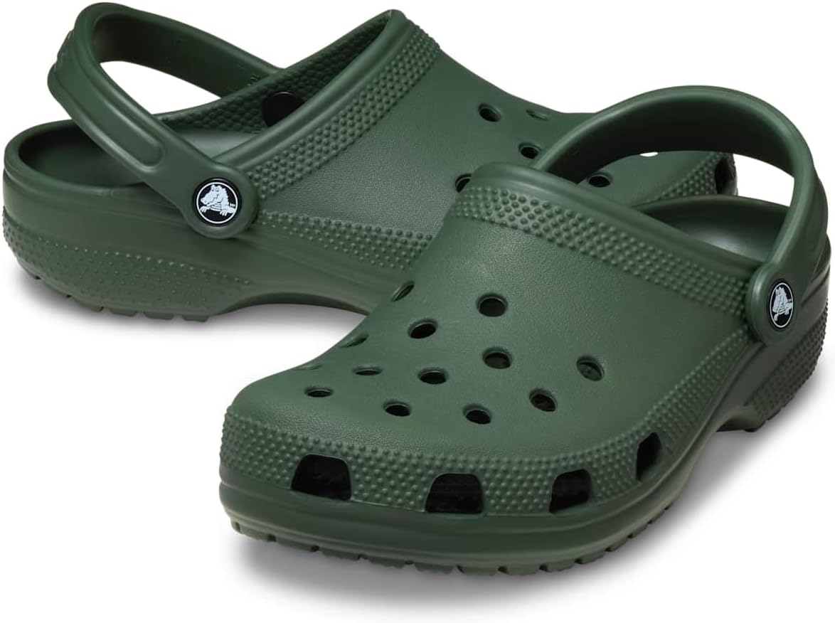 Классические сабо Crocs унисекс для взрослых, зеленый — фото 2