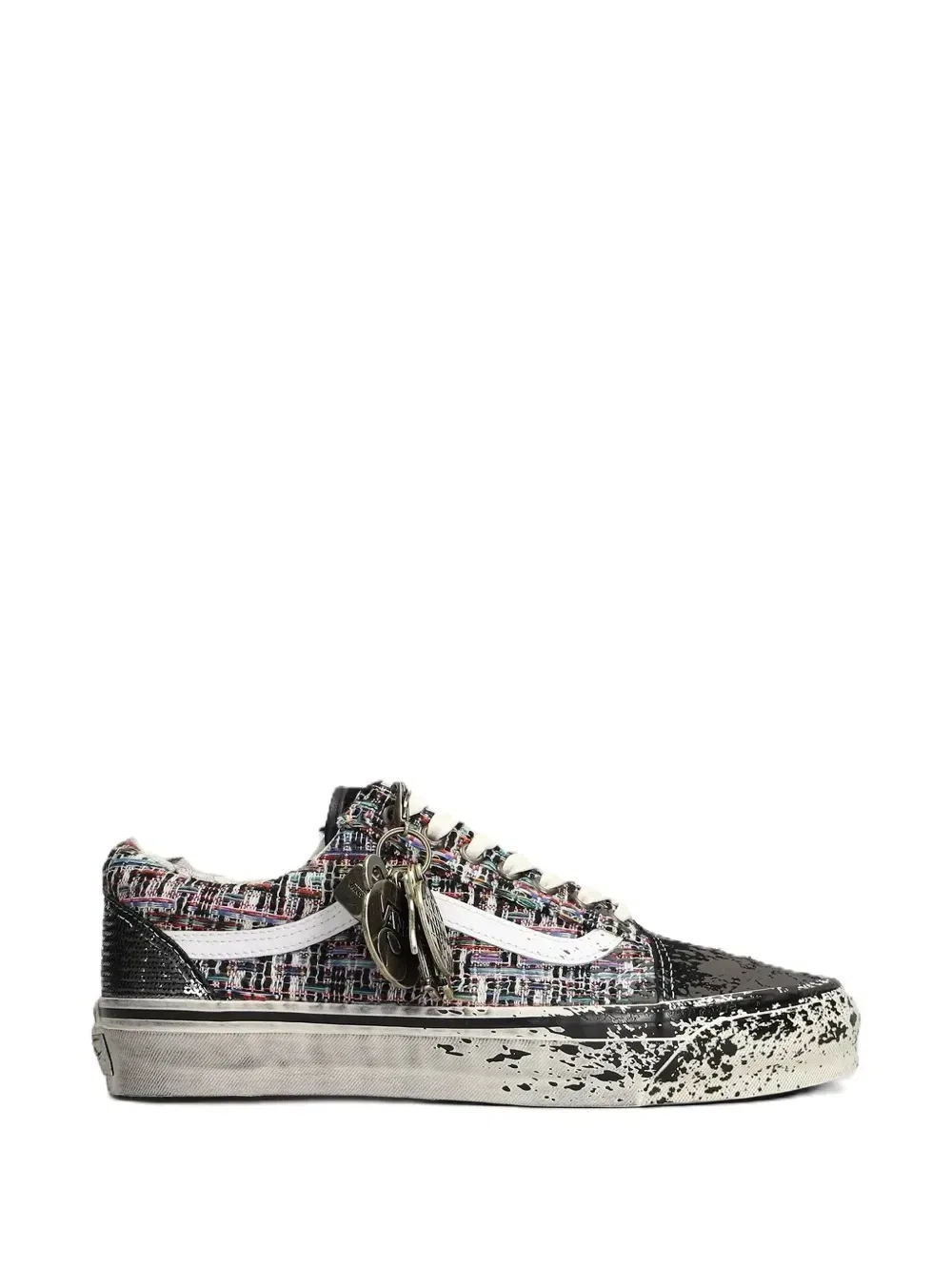 Кроссовки Old Skool с шармами, премиум-класса Vans, черный