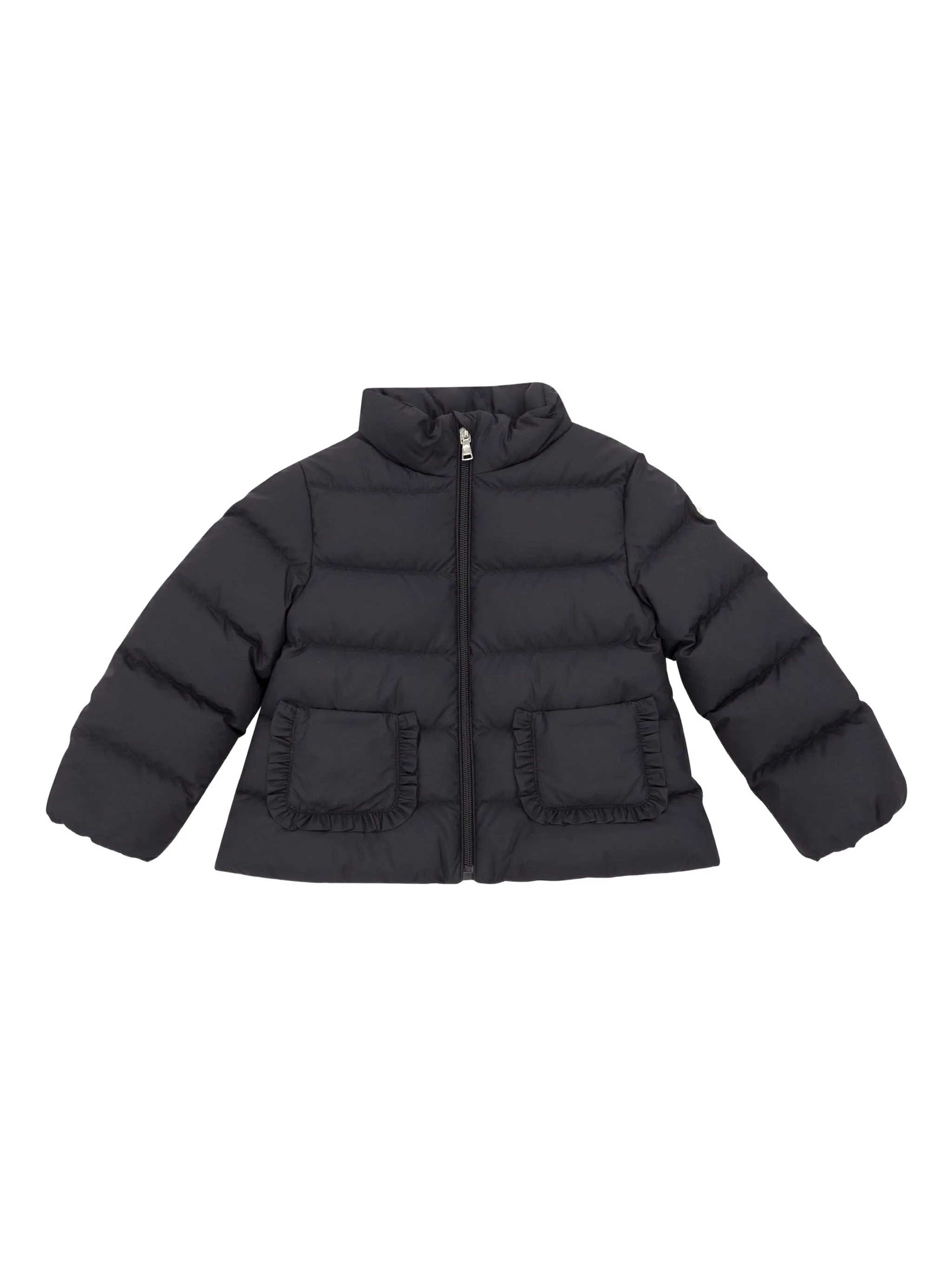 Куртка Onica с оборками Moncler Enfant, синий