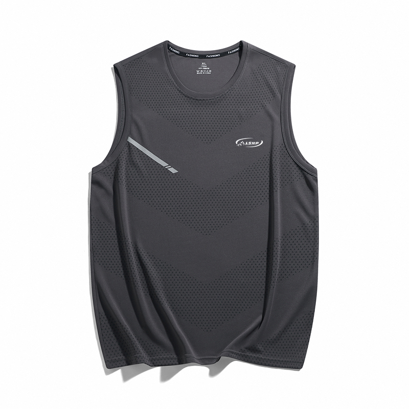 

Майка Unisex Crew Neck тонкая Others LISENPOK, темно-серый