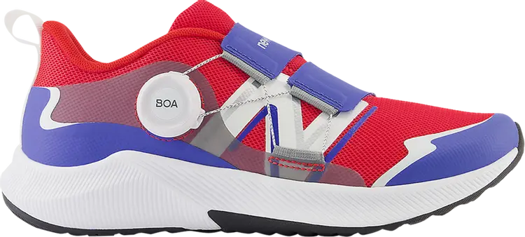 

Кроссовки Dynasoft Reveal v4 BOA Big Kid Wide 'True Red Marine Blue', красный