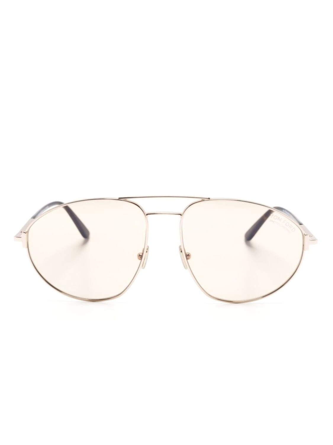 

TOM FORD Eyewear солнцезащитные очки-пилоты Ken, золотистый