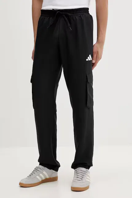 Спортивный костюм из полиэстера Adidas, черный — фото 4