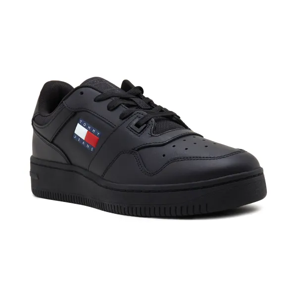 

Кожаные кроссовки Tommy Hilfiger, черный
