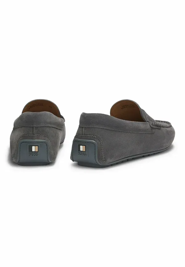 Мокасины Noel mocc sdpeb moccasins Boss, тёмно-серый — фото 4