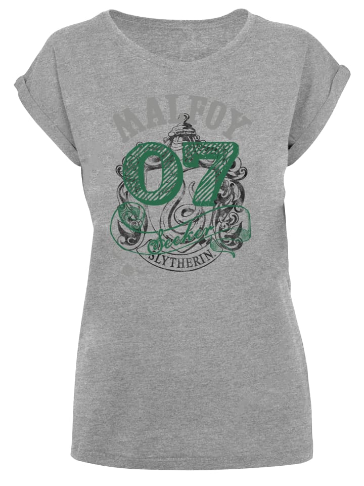 

Футболка F4NT4STIC T-Shirt Harry Potter Draco Malfoy Seeker, пятнистый серый