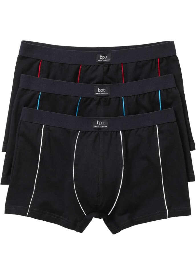 

Боксеры (3 шт) Bpc Bonprix Collection, черный