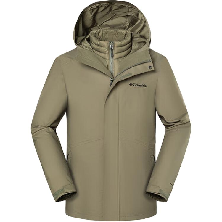 

Columbia Мужская зеленая ветровка для походов водонепроницаемая ветрозащитная дышащая термоизолирующая с теплоотражающим покрытием, Green