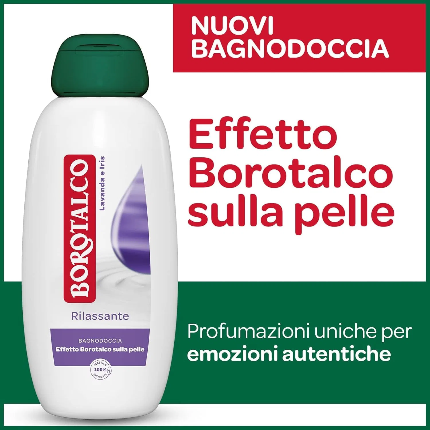 Пена для ванны Borotalco с ароматом лаванды и ириса, 3 x 450 мл Italian Gourmet E.R. — фото 2