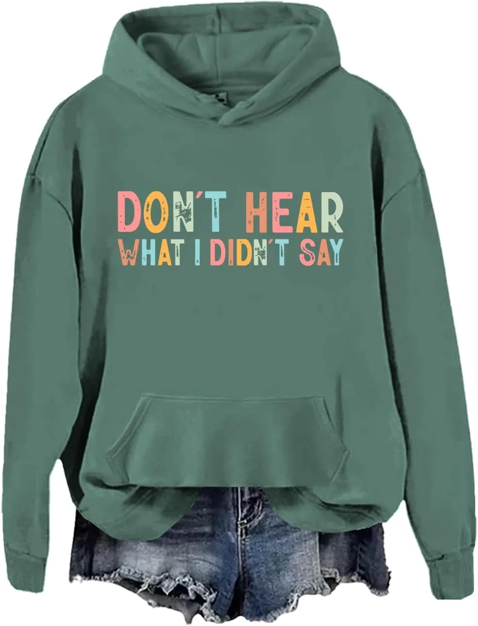 

Толстовка Don't Hear What I Didn't Say JWVEL