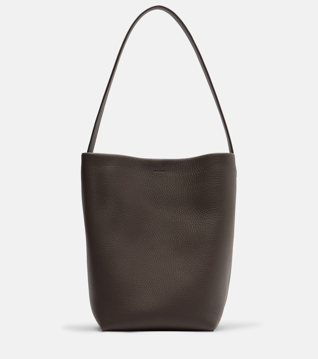 

Кожаная сумка-тоут Park N/S Medium The Row, Deep Brown