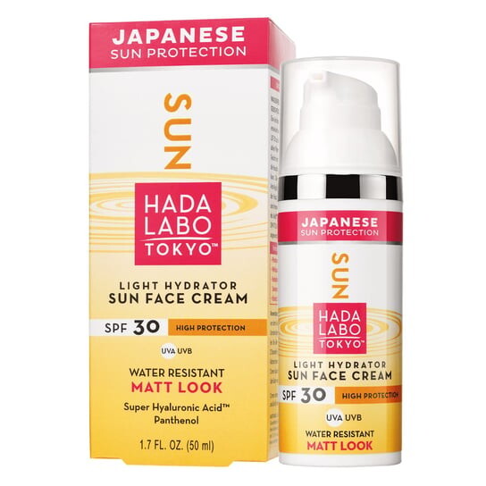 

Водостойкий увлажняющий крем для лица SPF 30 Hada Labo Tokyo Sun