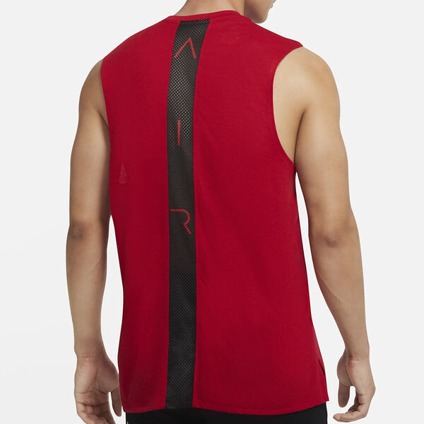 Майка Air Jordan Quick Dry Basketball Training Sports Vest Red, красный — фото 4