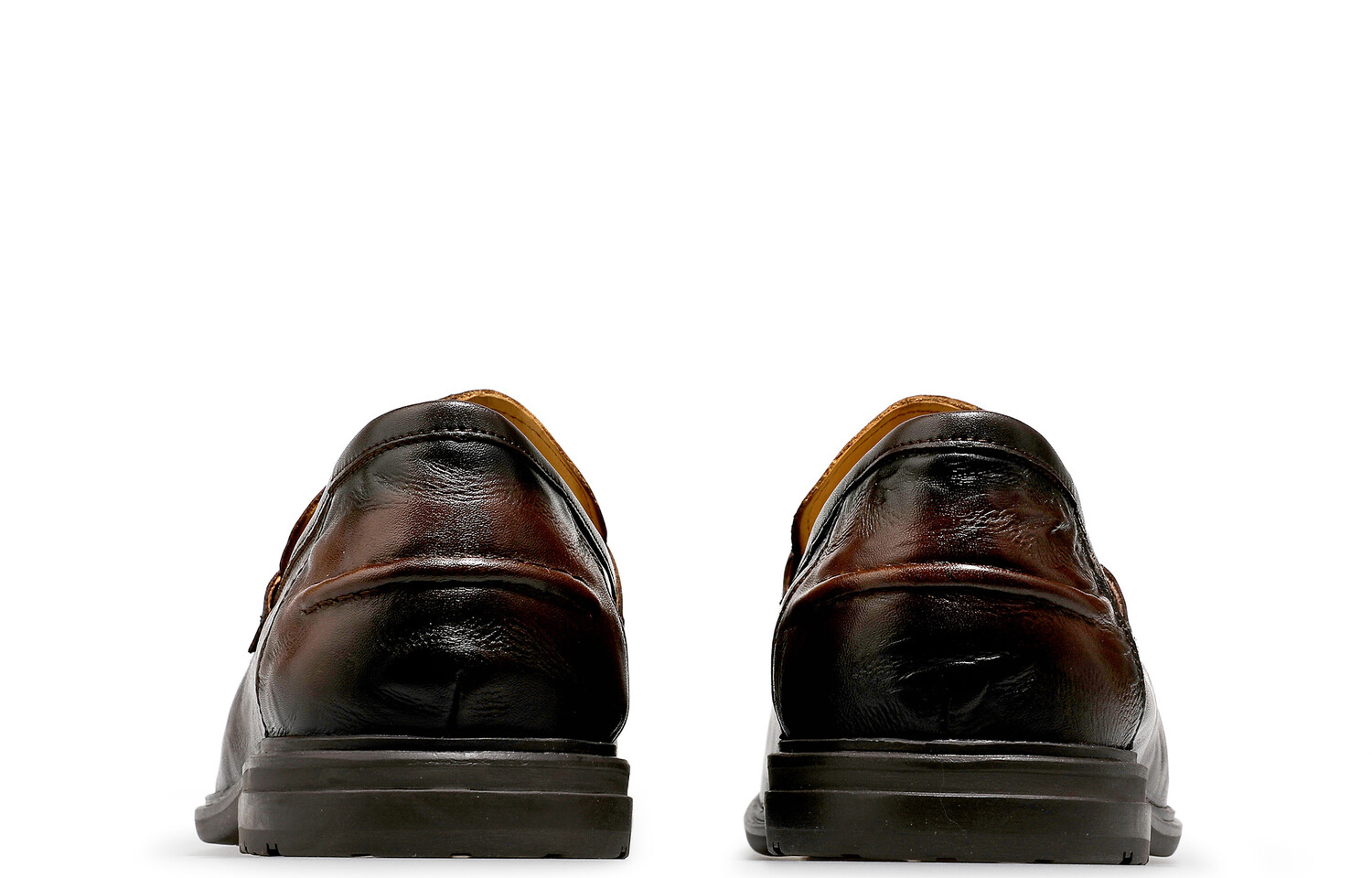 Туфли мужские низкие коричневый Desai — фото 3