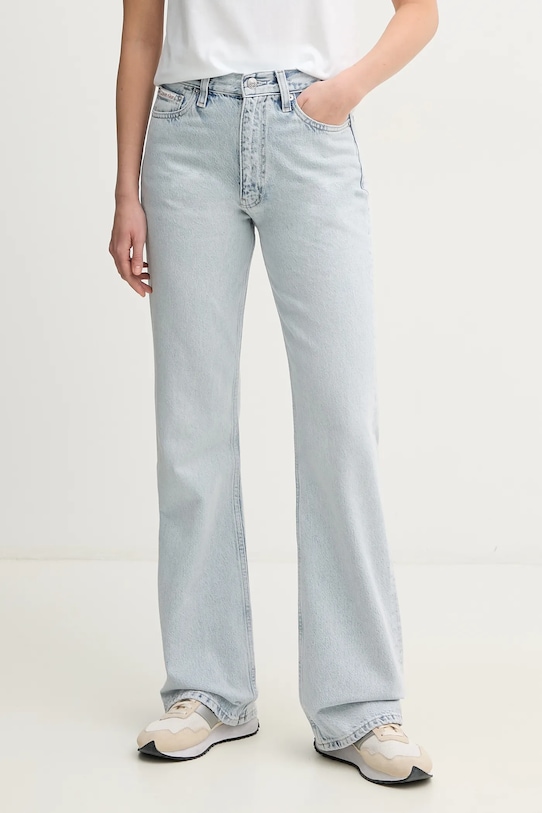 

Хлопковые джинсы Calvin Klein Jeans, синий