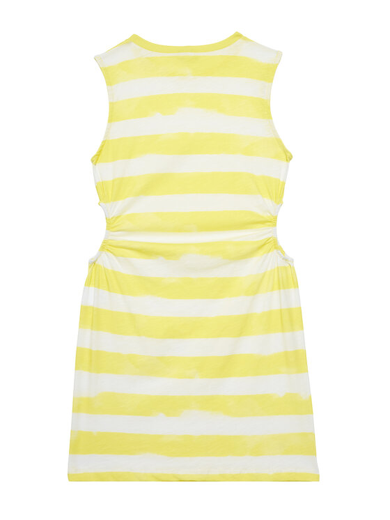 Летнее платье стандартный крой 3SL3CV013 United Colors Of Benetton, желтый — фото 2