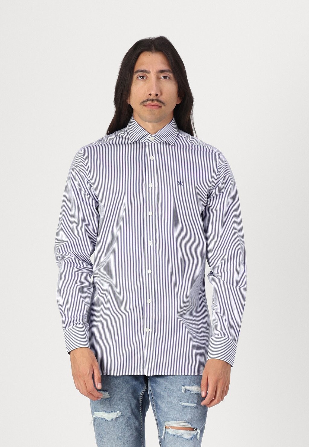 

Официальная рубашка BENGAL Hackett London, синий