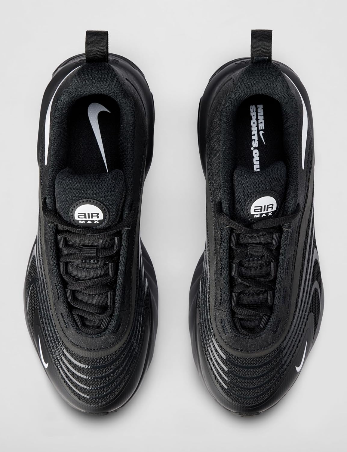 Детские кроссовки Nike Air Max Fire, белый/черный — фото 4