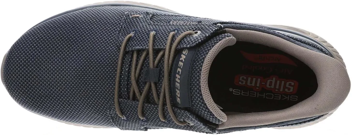 Мужские кроссовки Skechers Crosser-Ruger Arch Fit, темно-синий — фото 2