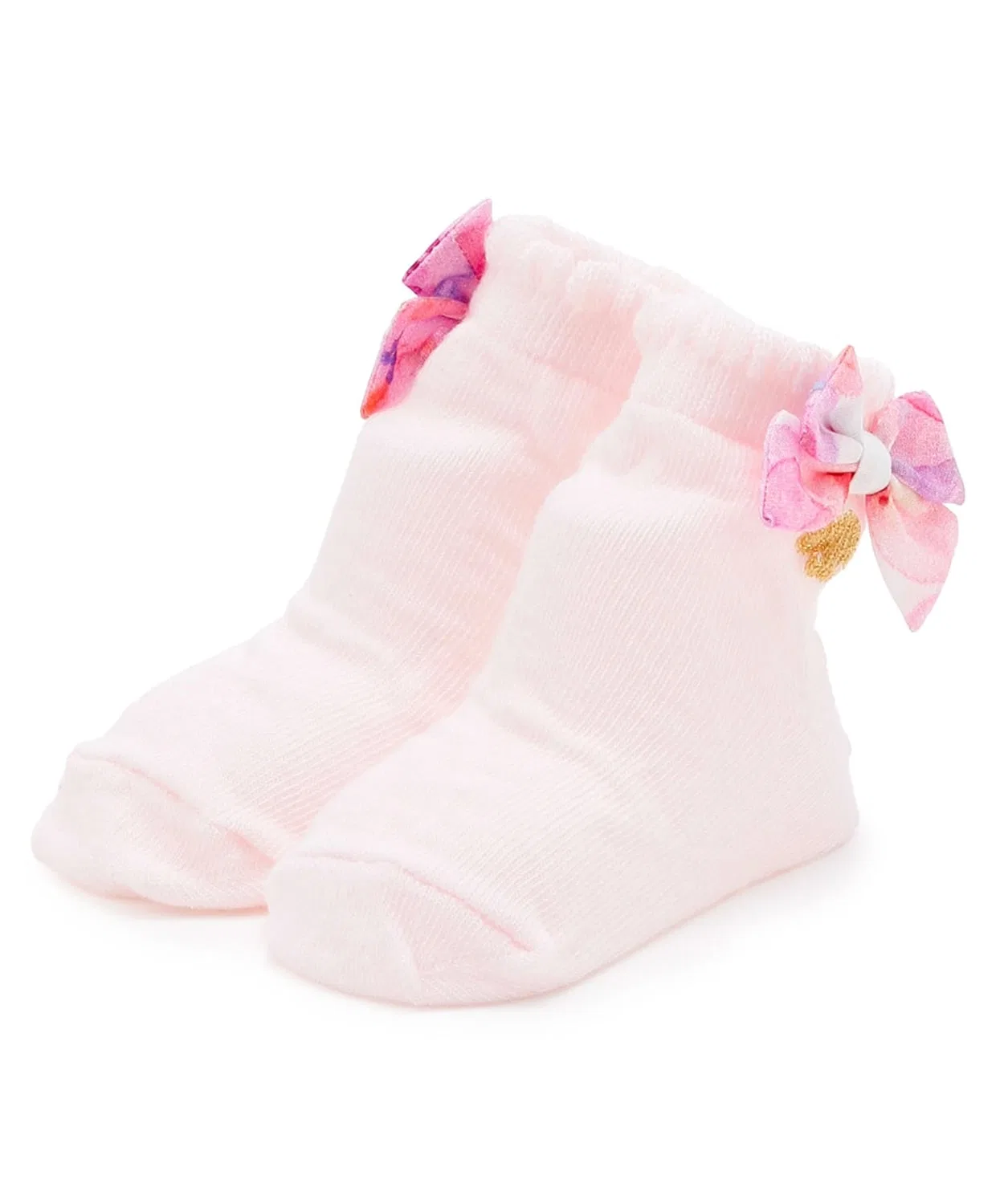 Детские носки с бантом Kate Spade New York Kids розовые