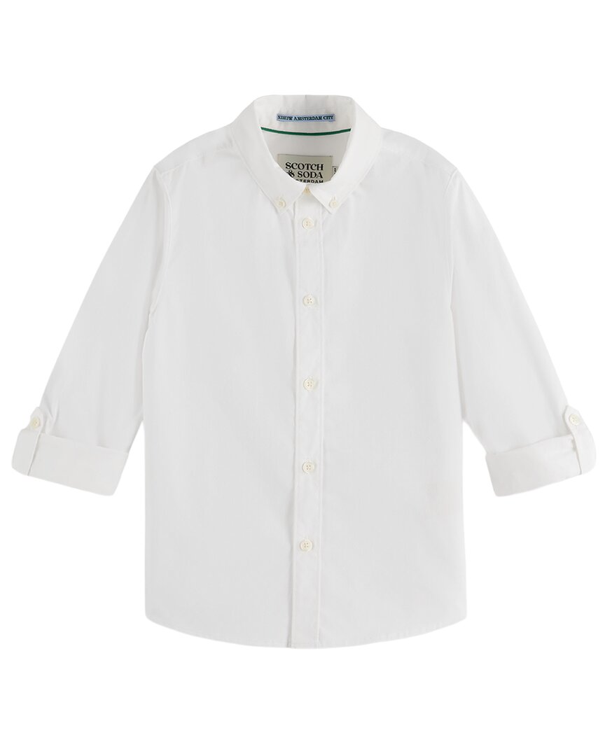 

Футболка Scotch & Soda Occasional Dobby, белый