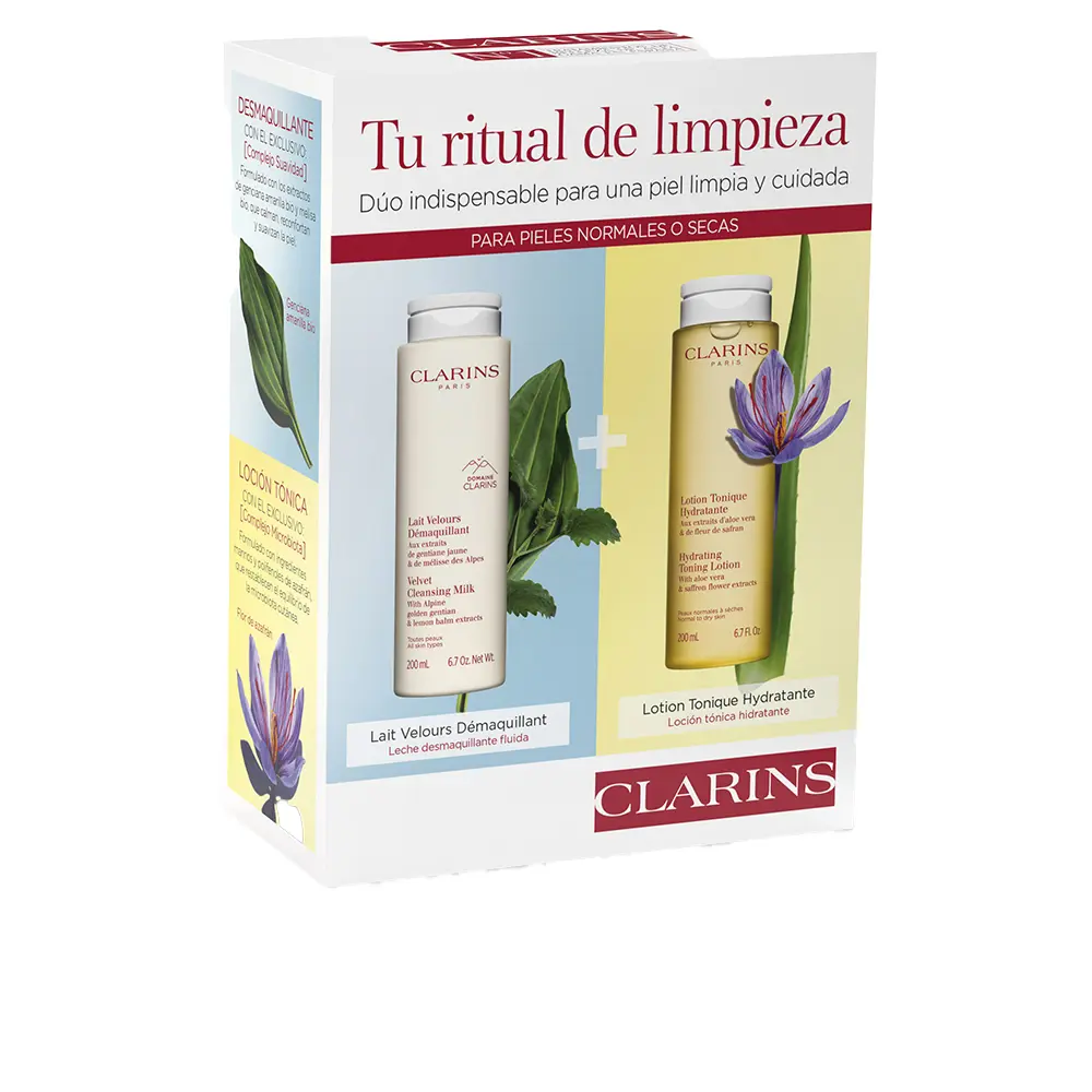 

Молочко для лица Leche desmaquillante estuche Clarins, 2 шт.
