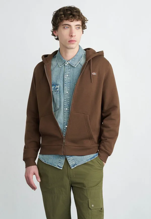 

Толстовка на молнии oakport Dickies, Timber Brown, Коричневый, Толстовка на молнии oakport Dickies, Timber Brown