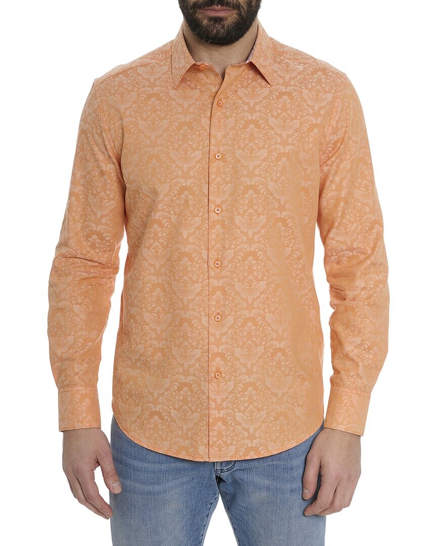 

Тканая рубашка Robert Graham Bayview 2, оранжевый