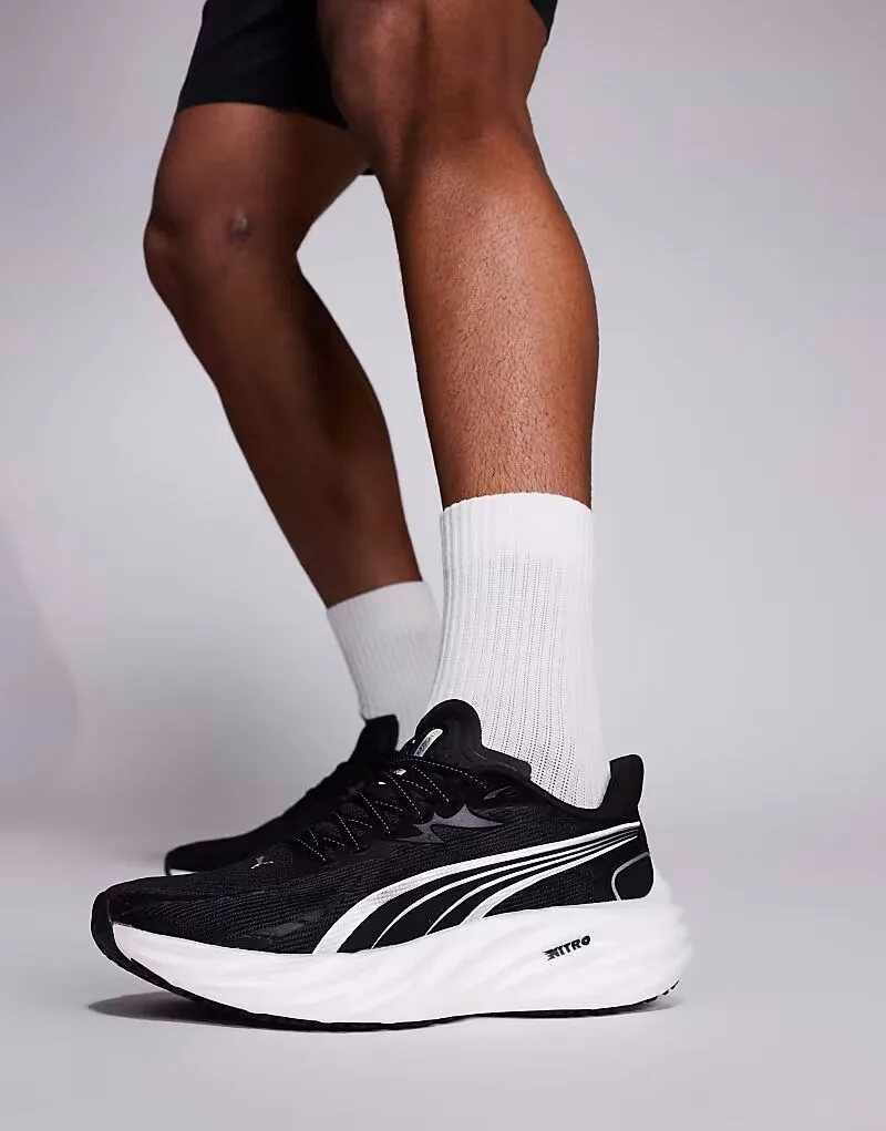 Кроссовки Puma Velocity Nitro 4 черного цвета — фото 3