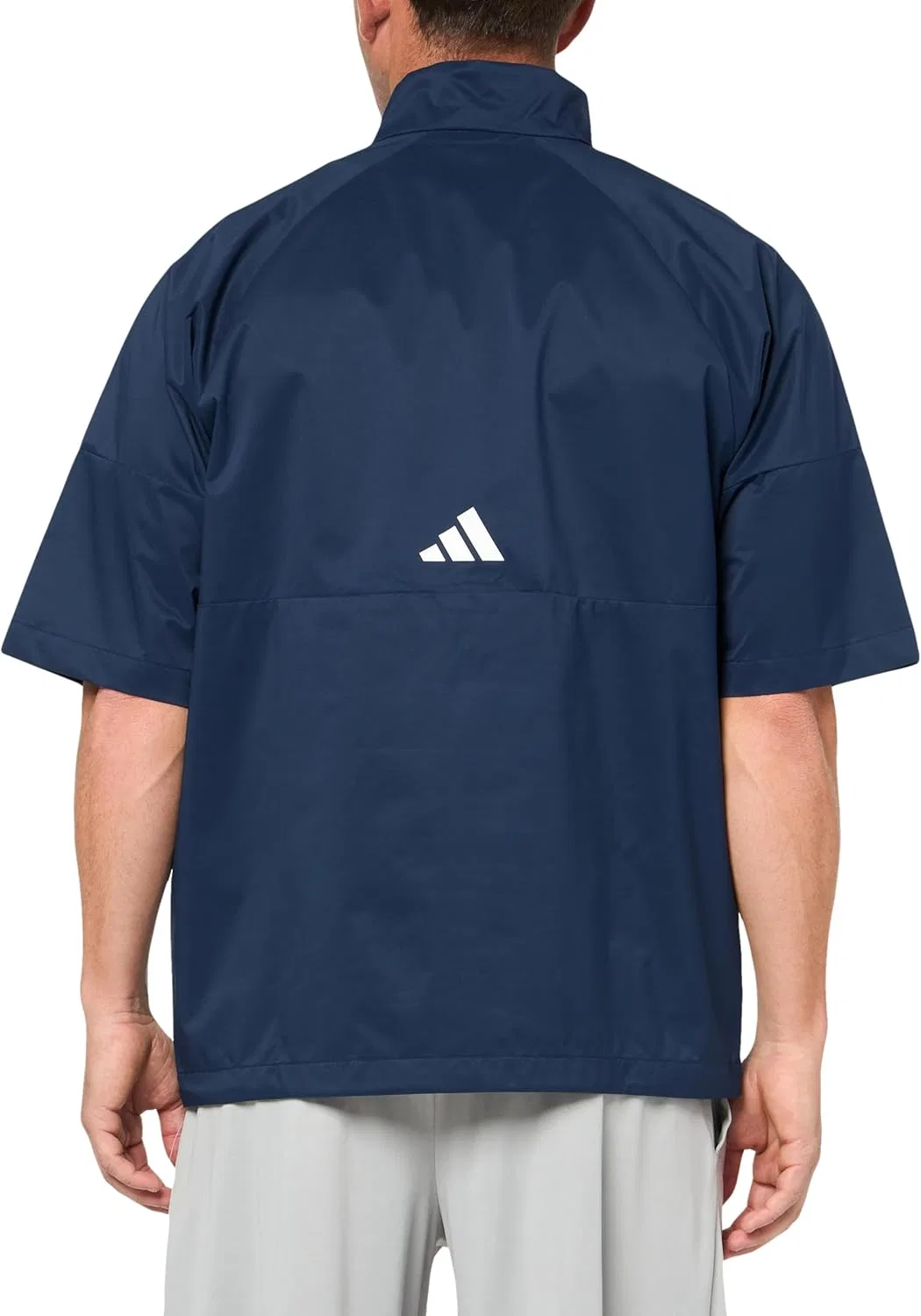 Мужская куртка adidas Core Provisional с коротким рукавом и половинной молнией — фото 2