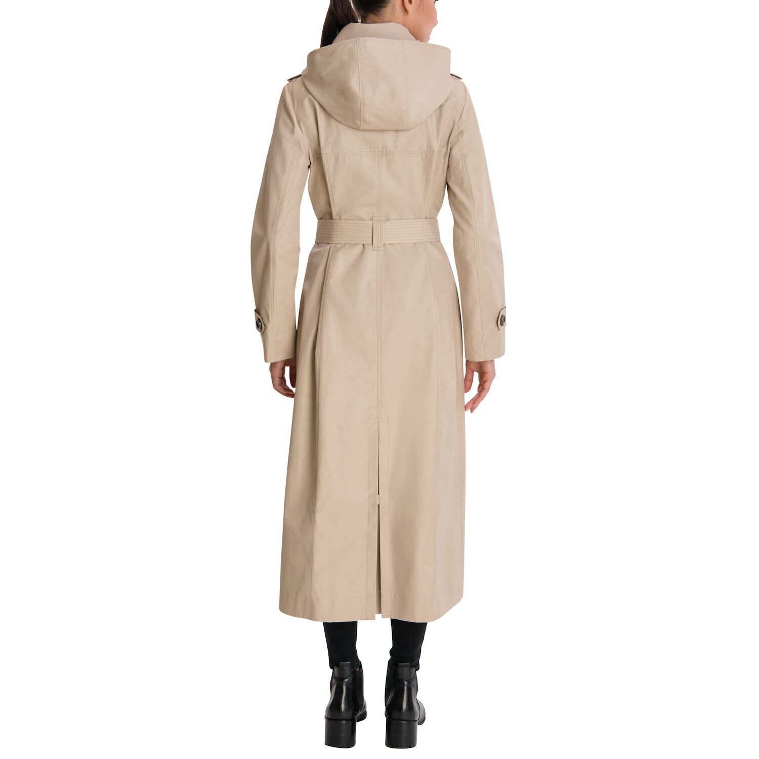 

Женский тренч макси London Fog London Fog, черный