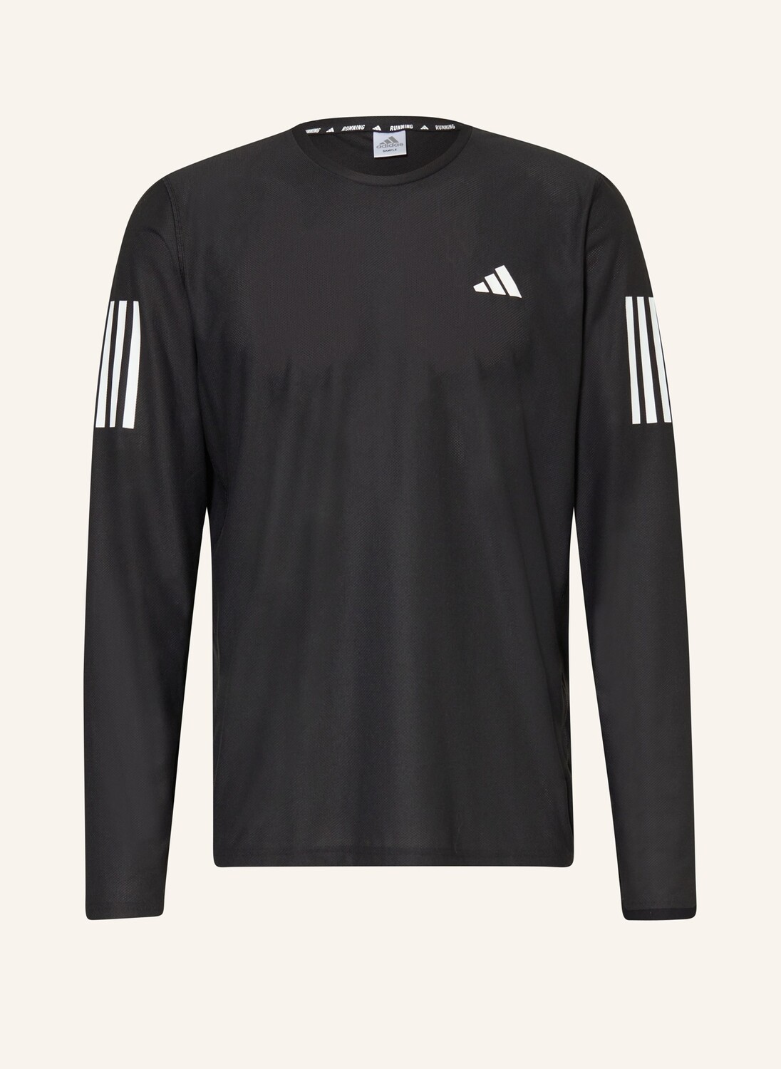 

Беговая рубашка own the run adidas, черный