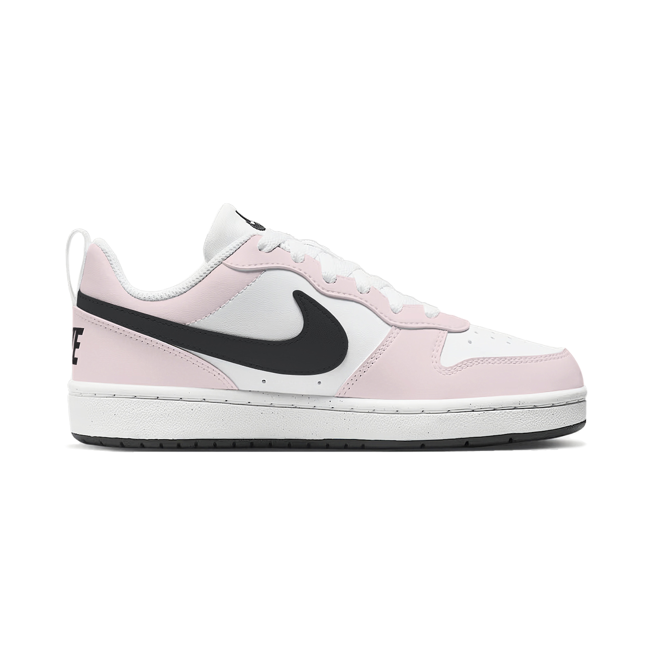 Nike Court Borough Bear Joke устойчивые к истиранию низкие детские скейтбординговые туфли Pink Unisex — фото 3