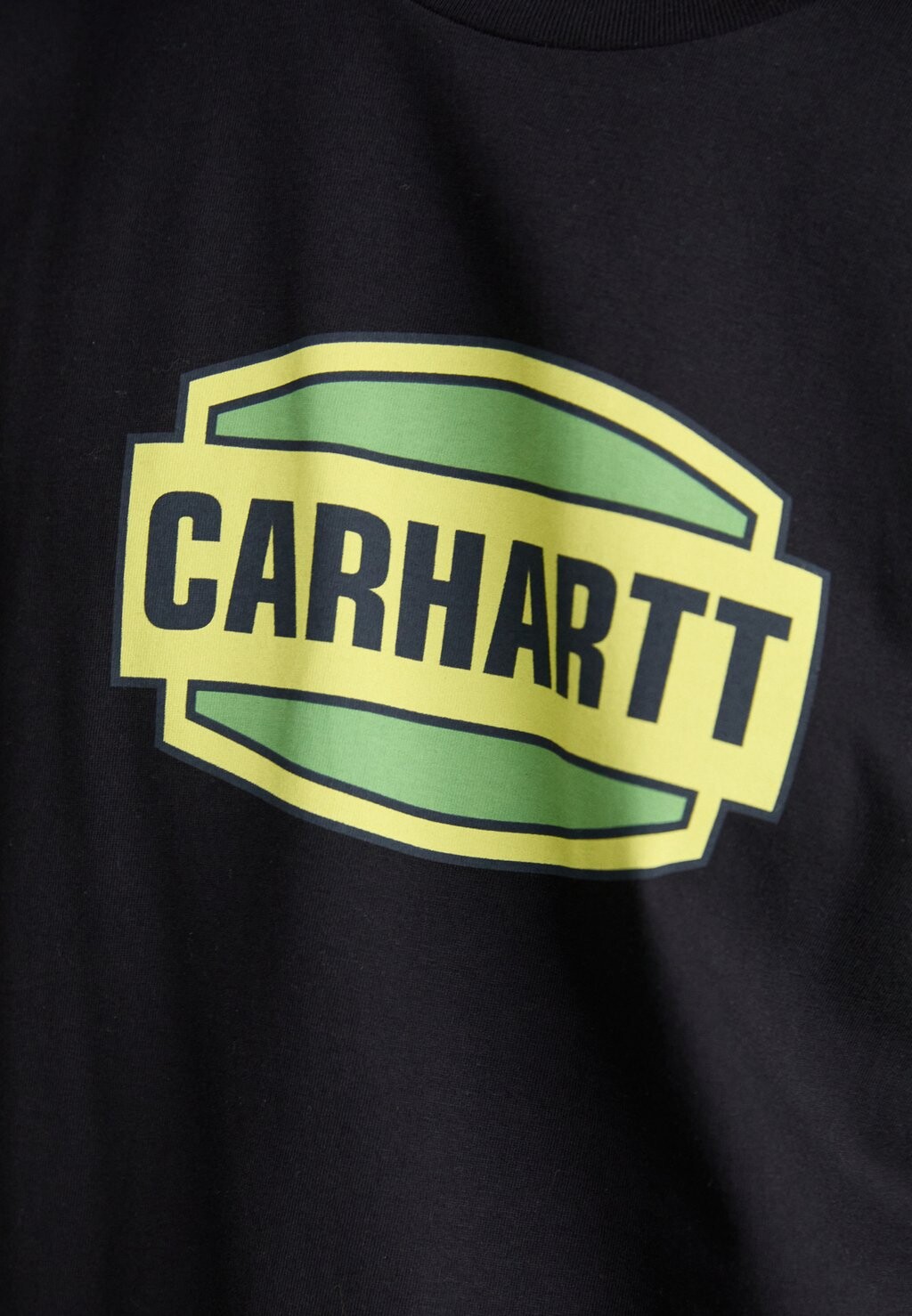 

Футболка с принтом Press Script Carhartt WIP, черная