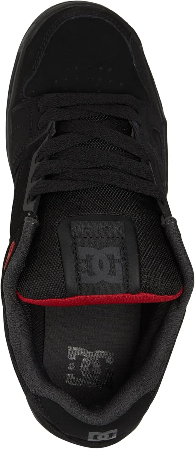 Кроссовки Men's Court Graffik Amazon Renewed, Black Grey Red — фото 4