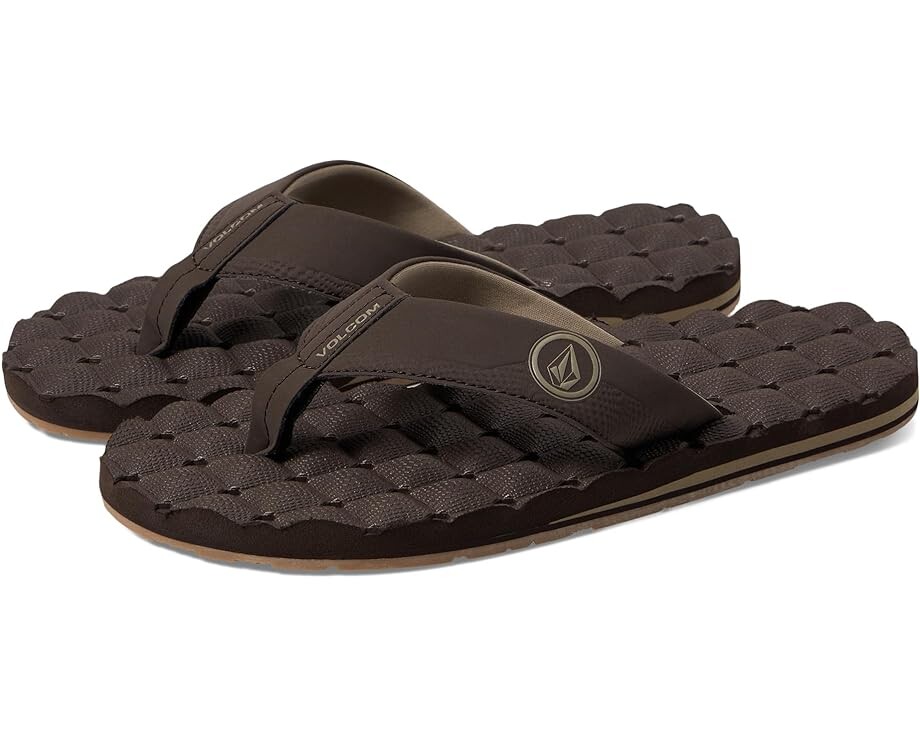 

Сандалии Volcom Recliner, коричневый