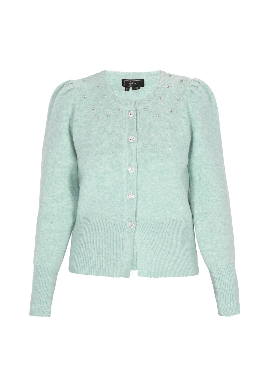 

Вязаный кардиган faina, светло-зеленый