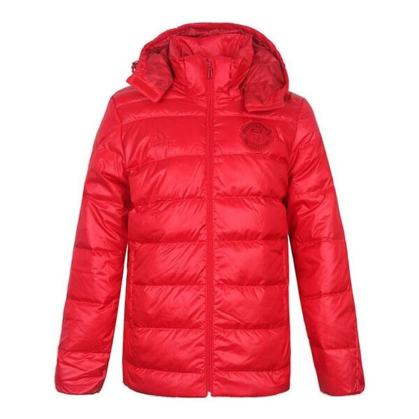 

Пуховик adidas Manchester United Winter Jacket, красный