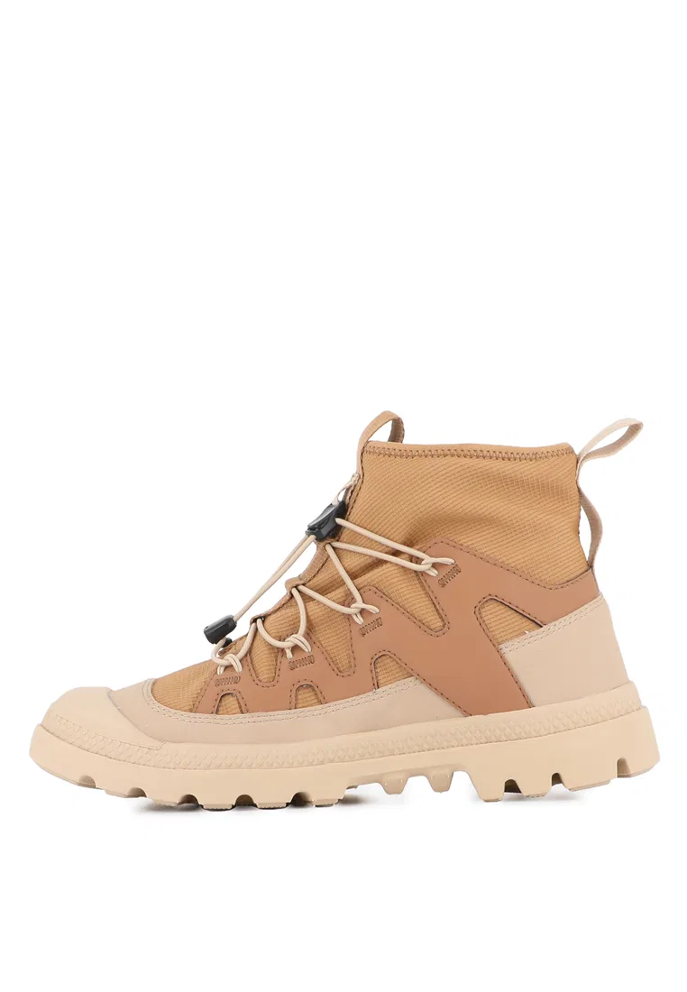 Кроссовки-ботинки высокие, водонепроницаемые, PAMPA LITE WATERPROOF, UNISEX Palladium, коричневый — фото 4