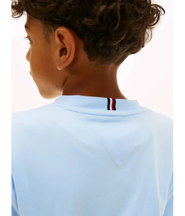 Футболка regular fit Tommy Hilfiger, небесно-голубой — фото 3