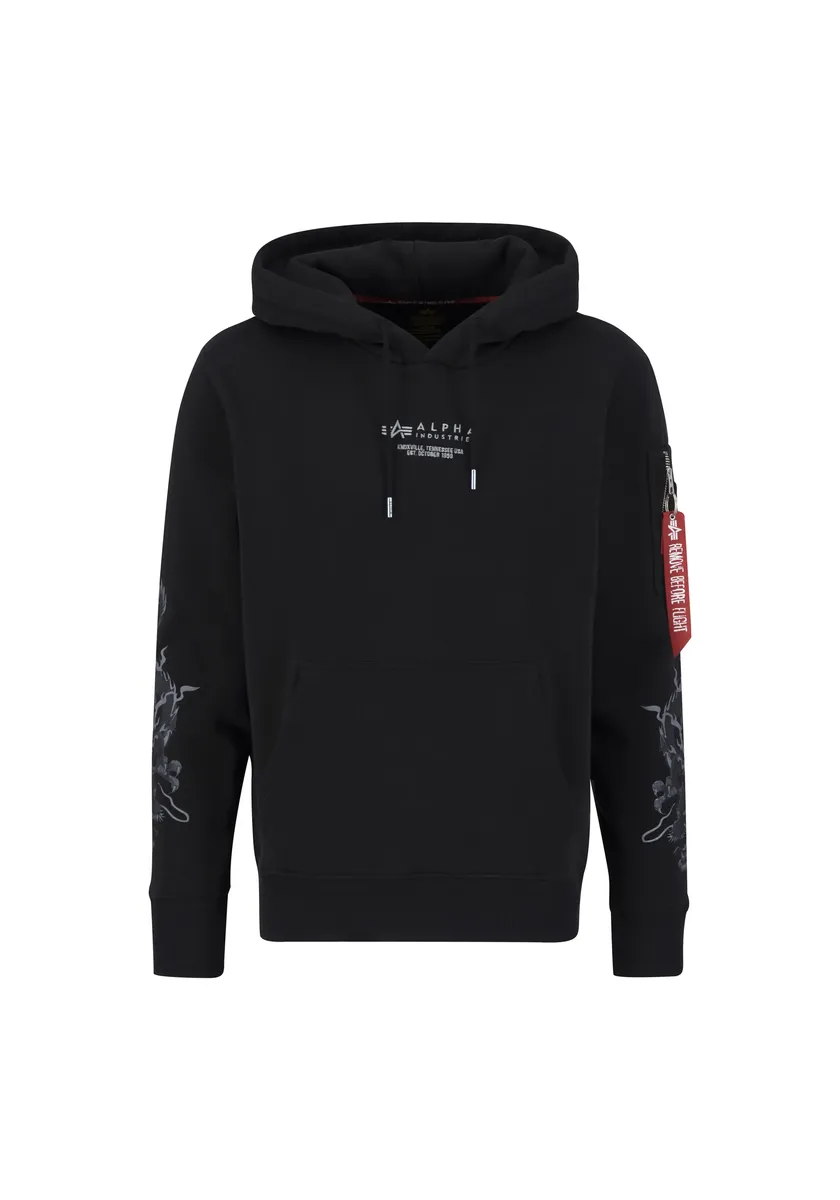 

Толстовка Alpha Industries " Alpha Industries Мужчины - Толстовки Dragon EMB Hoody", черный