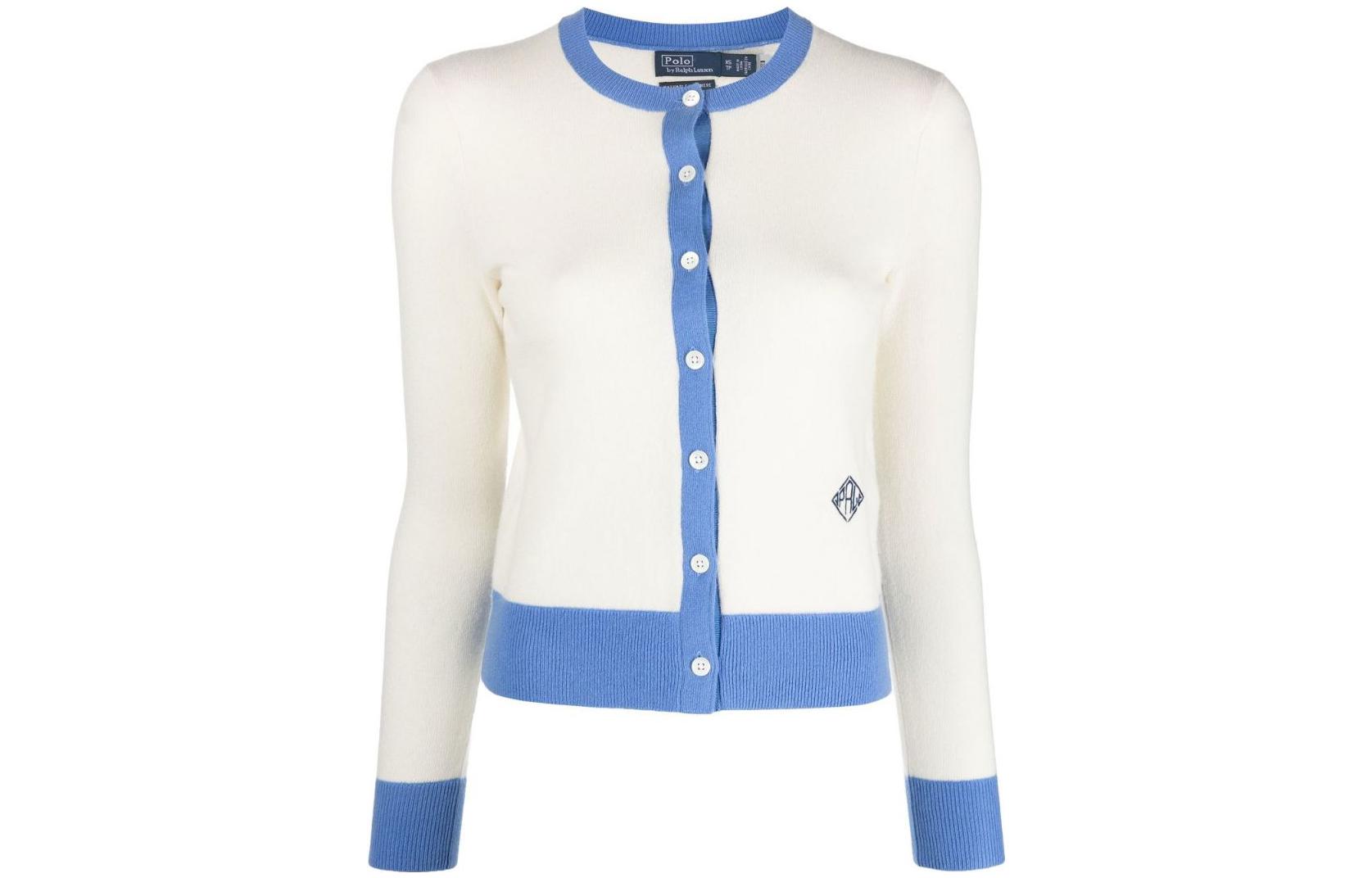Polo Ralph Lauren Вязаный свитер SS23 женский белый — фото 3