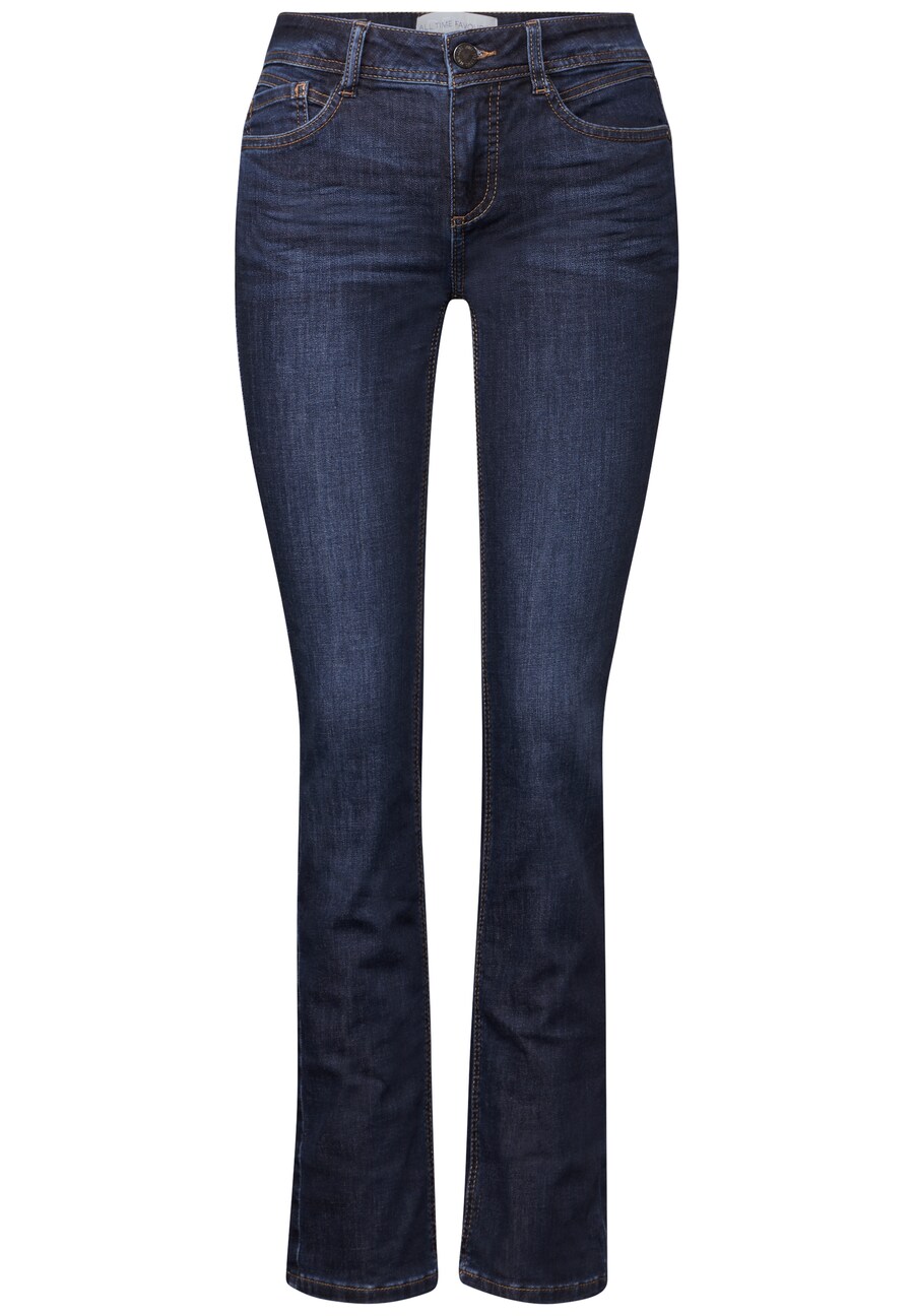 

Джинсы STREET ONE Regular Jeans Iowa, синий деним