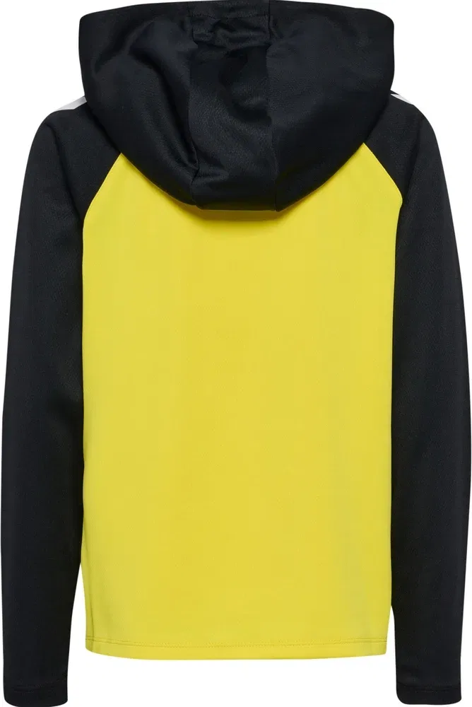Тренировочная куртка детская с капюшоном на молнии Lead 2.0 Zip Hoodie Hummel, желтый