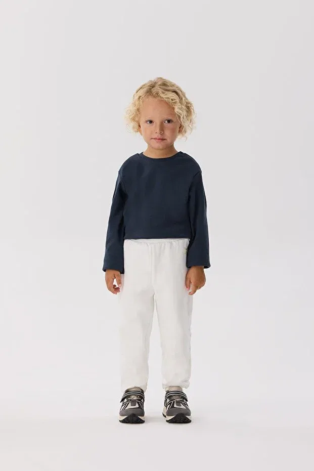 Детская футболка для мальчиков хлопковая Nebbati Basic, Navy Blue