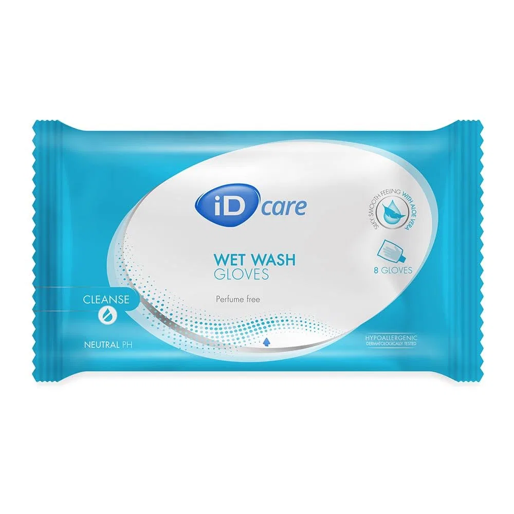 Очищающие салфетки ID Care, 8 шт, 200 г