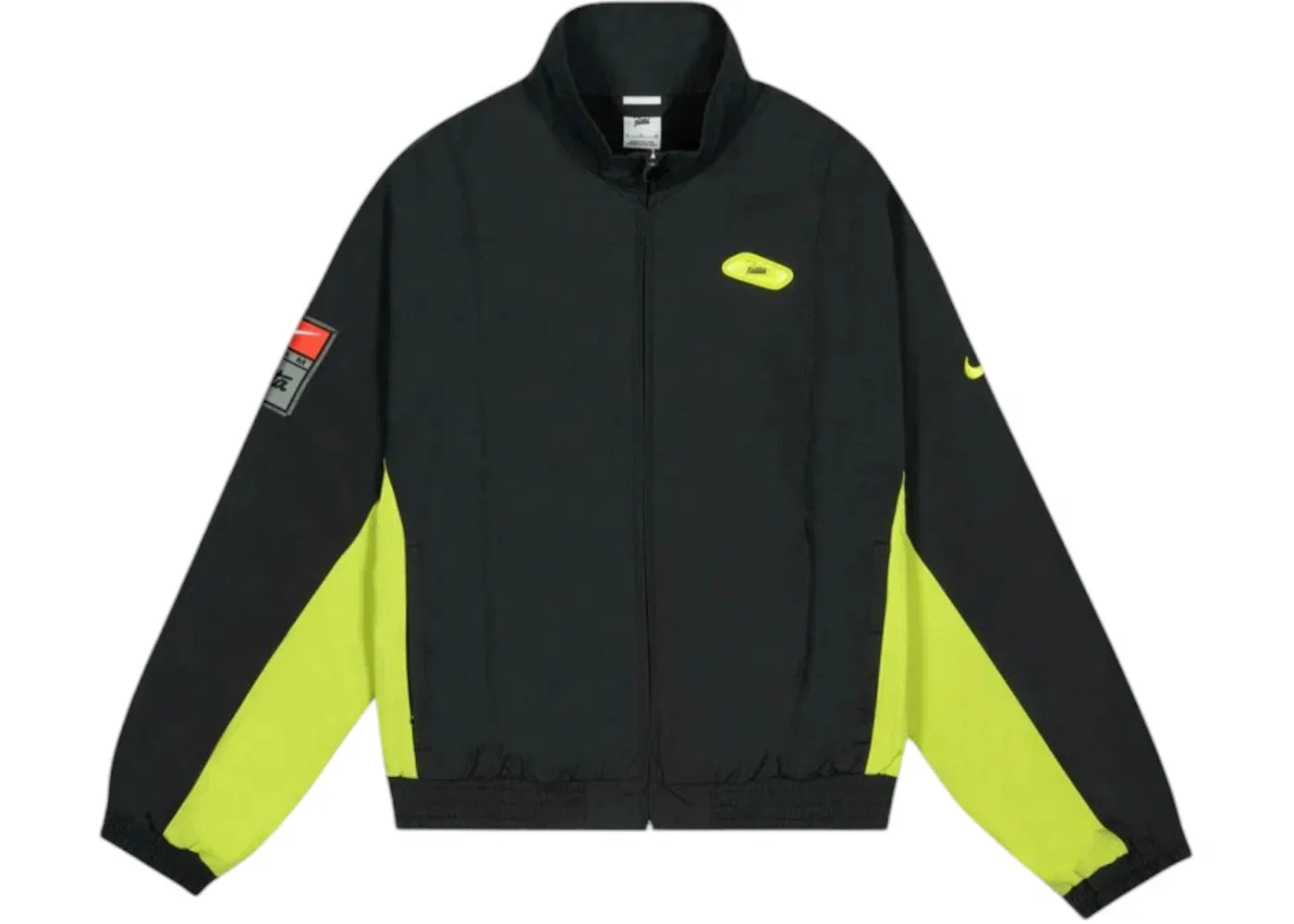 Мужская куртка с контрастными акцентами Nike x Patta NRG Track Jacket, Black/Cyber