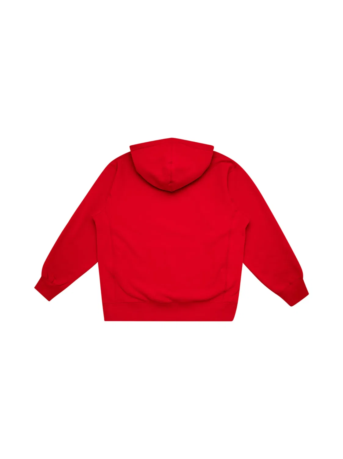 Supreme Худи Chalk Logo красное — фото 3