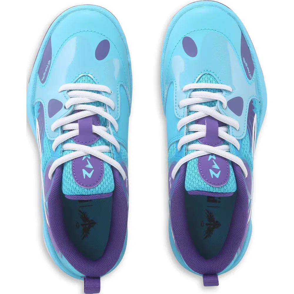 Детские баскетбольные кроссовки MB World .01 Puma, Blue/Purple — фото 4